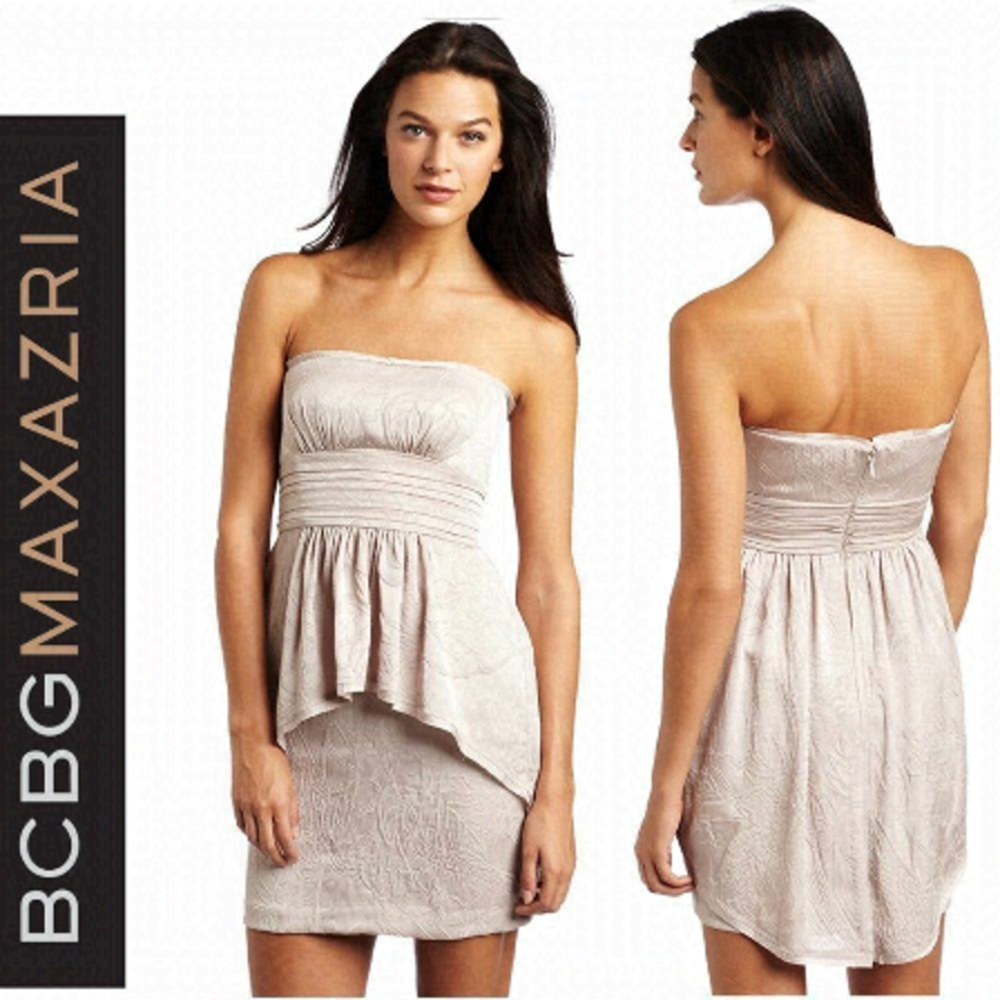 Bcbgmaxazria Karla strapless short dress Sz 2